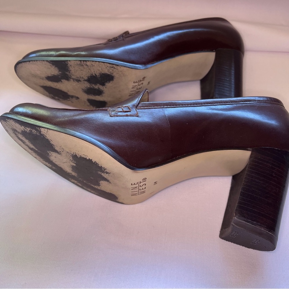 Nine West Brown Heels/Pumps Classic Elegance Sz. 9M - Picture 3 of 7